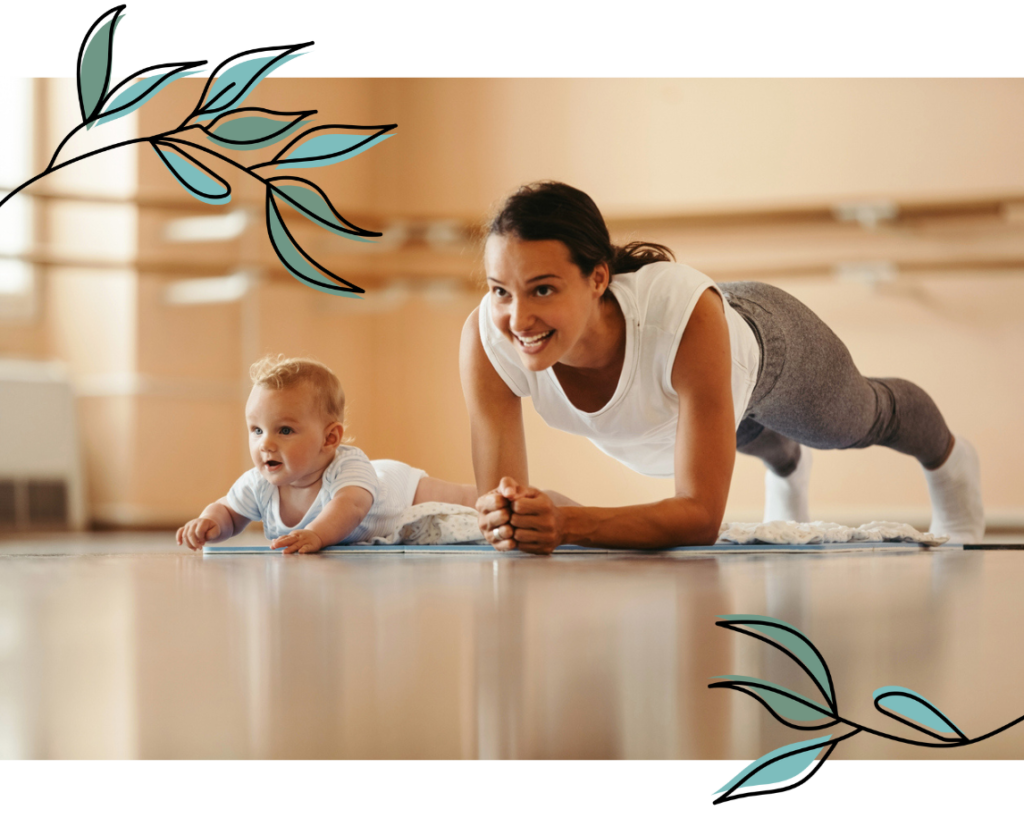 Clase de Yoga Postparto con enfoque en la recuperación del suelo pélvico